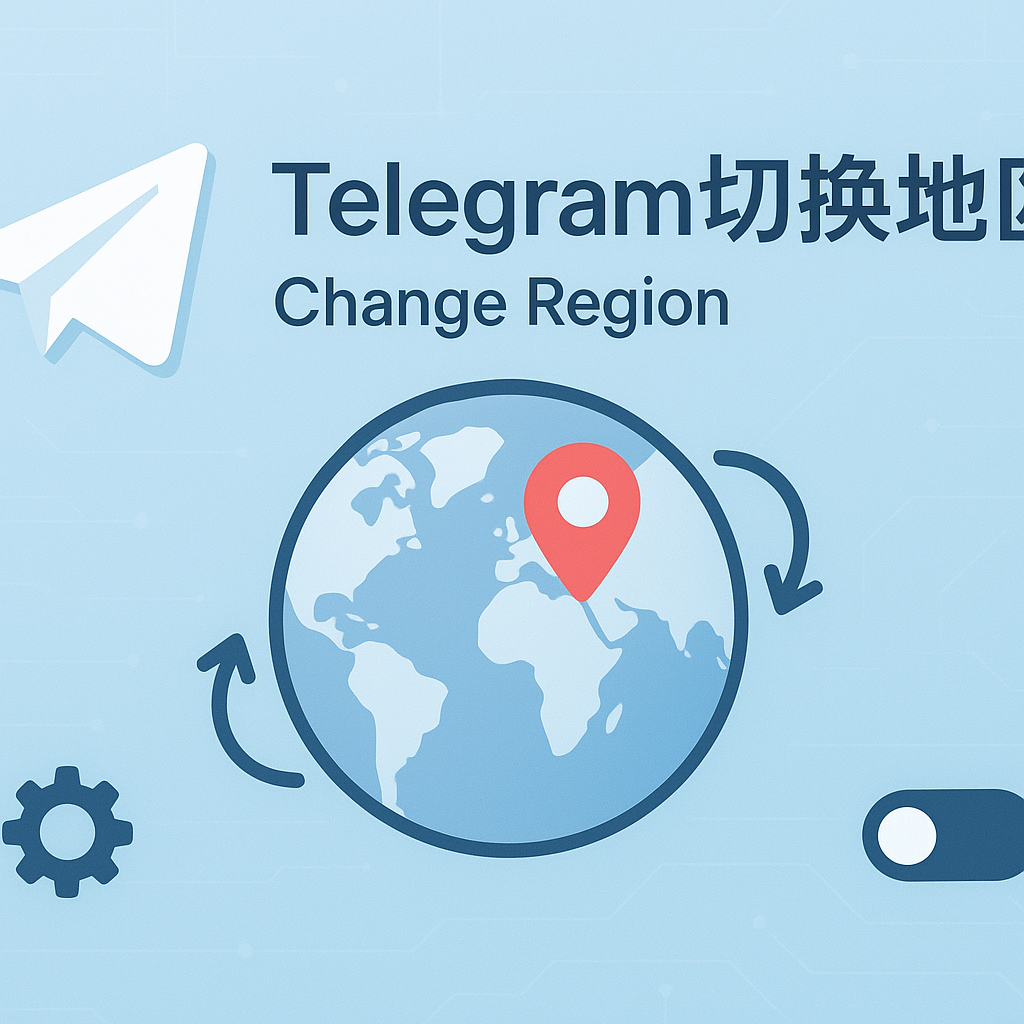 Telegram切换访问地域