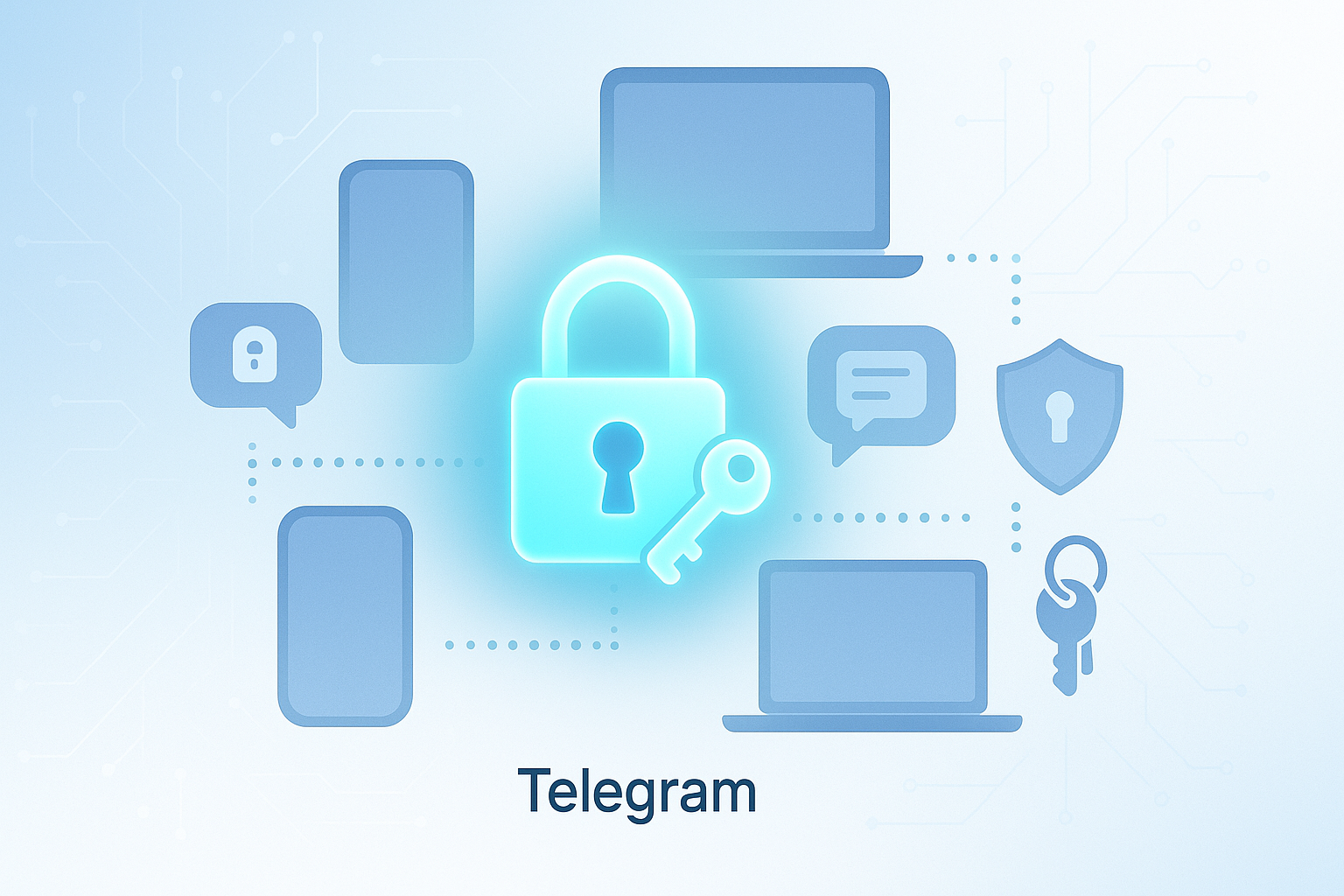 Telegram多设备安全与密钥管理