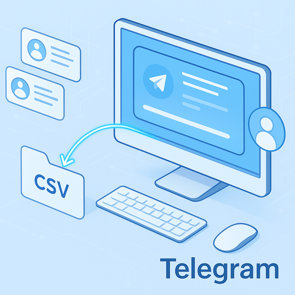 Telegram桌面联系人导入