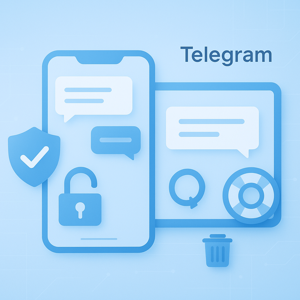 Telegram被封或删除应对