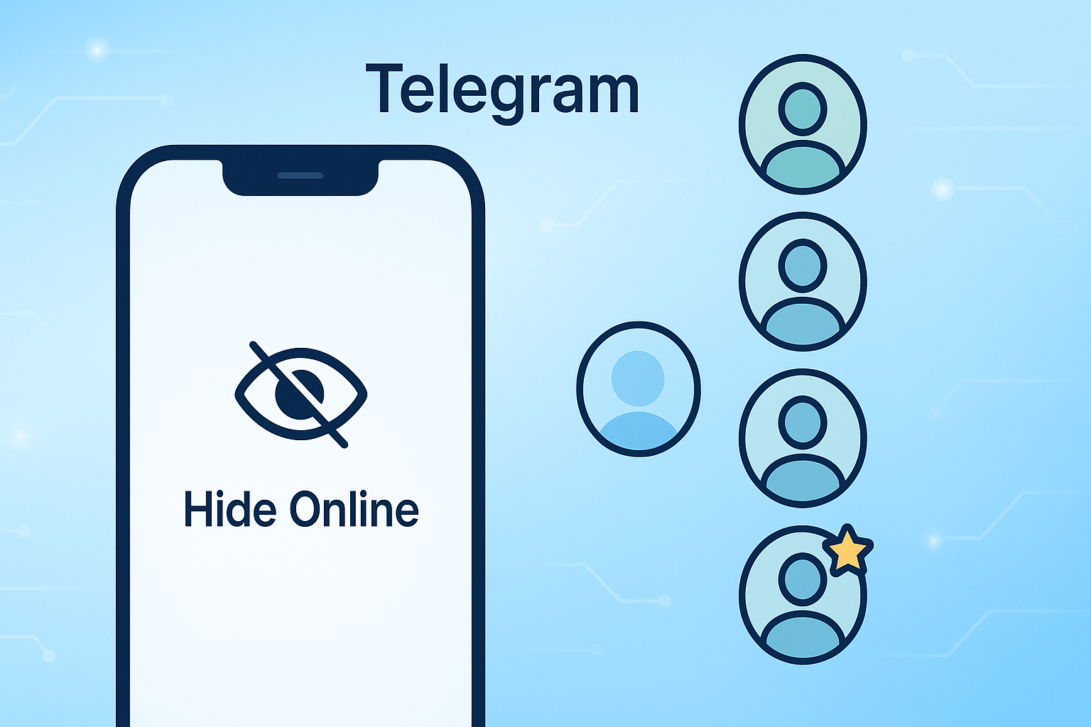 Telegram针对联系人设置例外