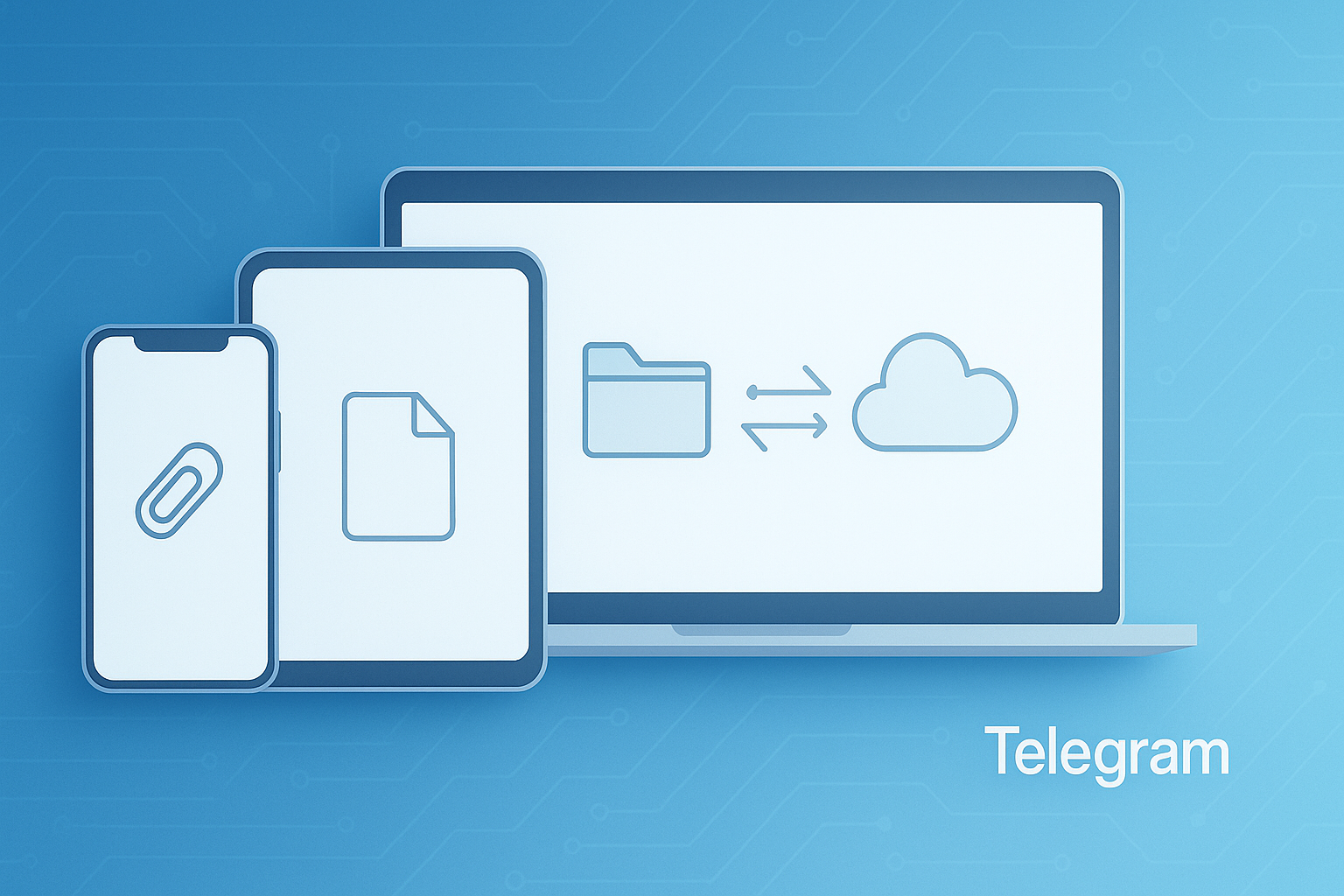 Telegram 多平台发送流程