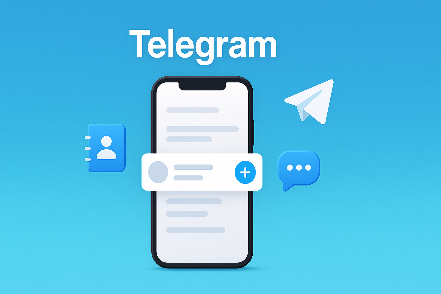 Telegram通过手机号添加好友