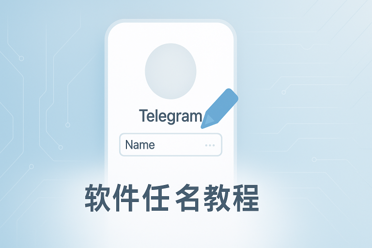 Telegram怎么改名字？