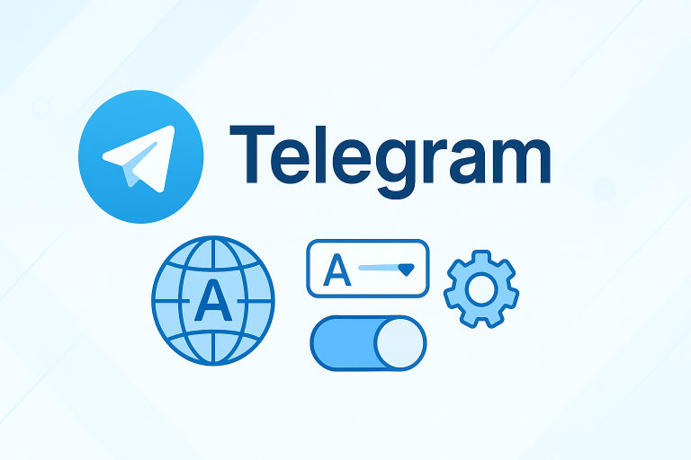 Telegram怎么改语言？