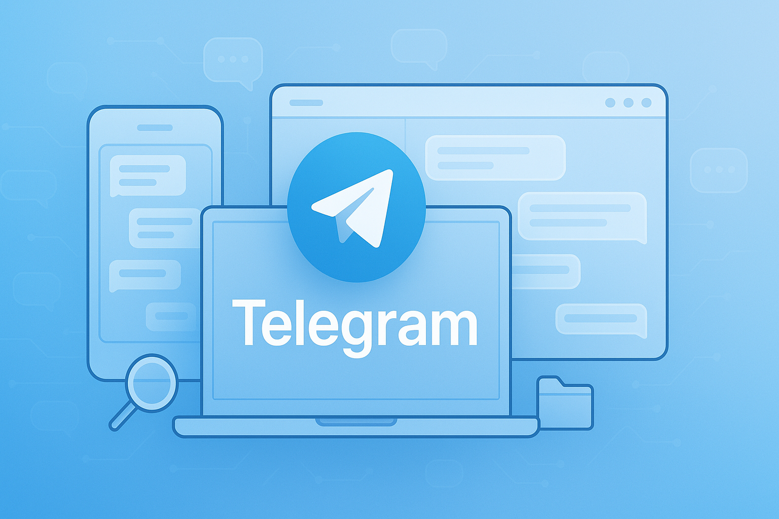 Telegram 在各端查找聊天记录