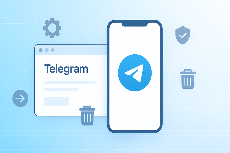 Telegram怎么注销账号？