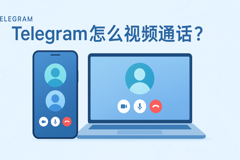 Telegram怎么视频通话？