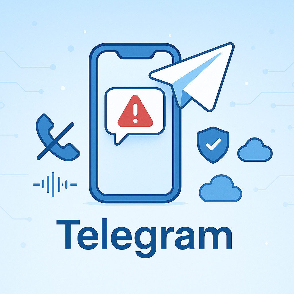 Telegram短信与语音验证码故障