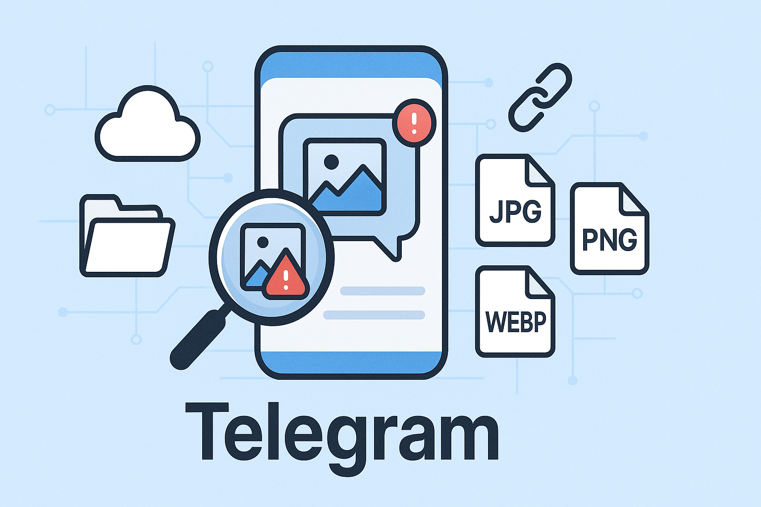Telegram图片来源与格式排查