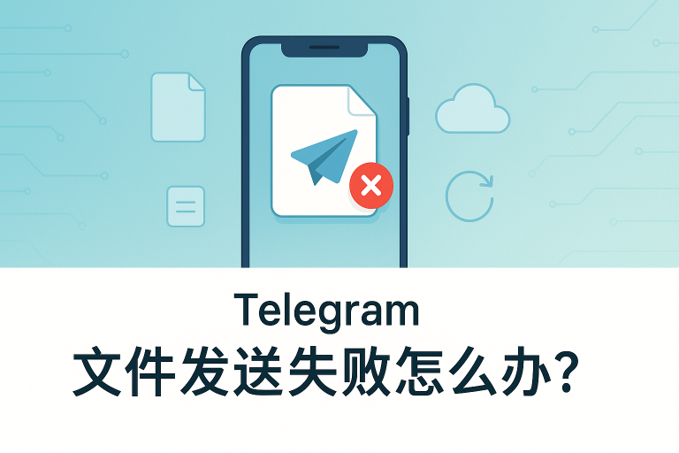 Telegram文件发送失败怎么办？
