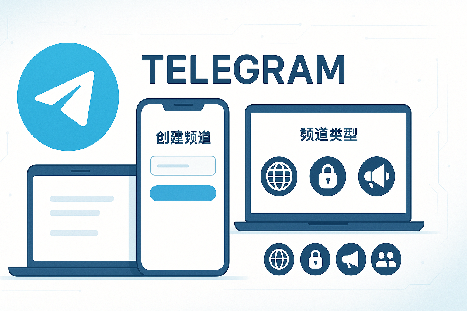 Telegram频道类型选择
