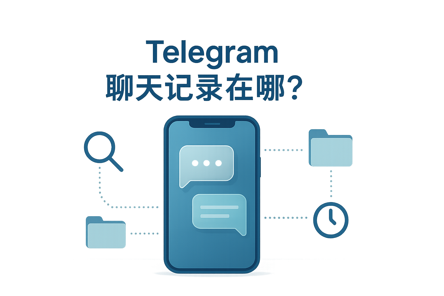 Telegram聊天记录在哪？