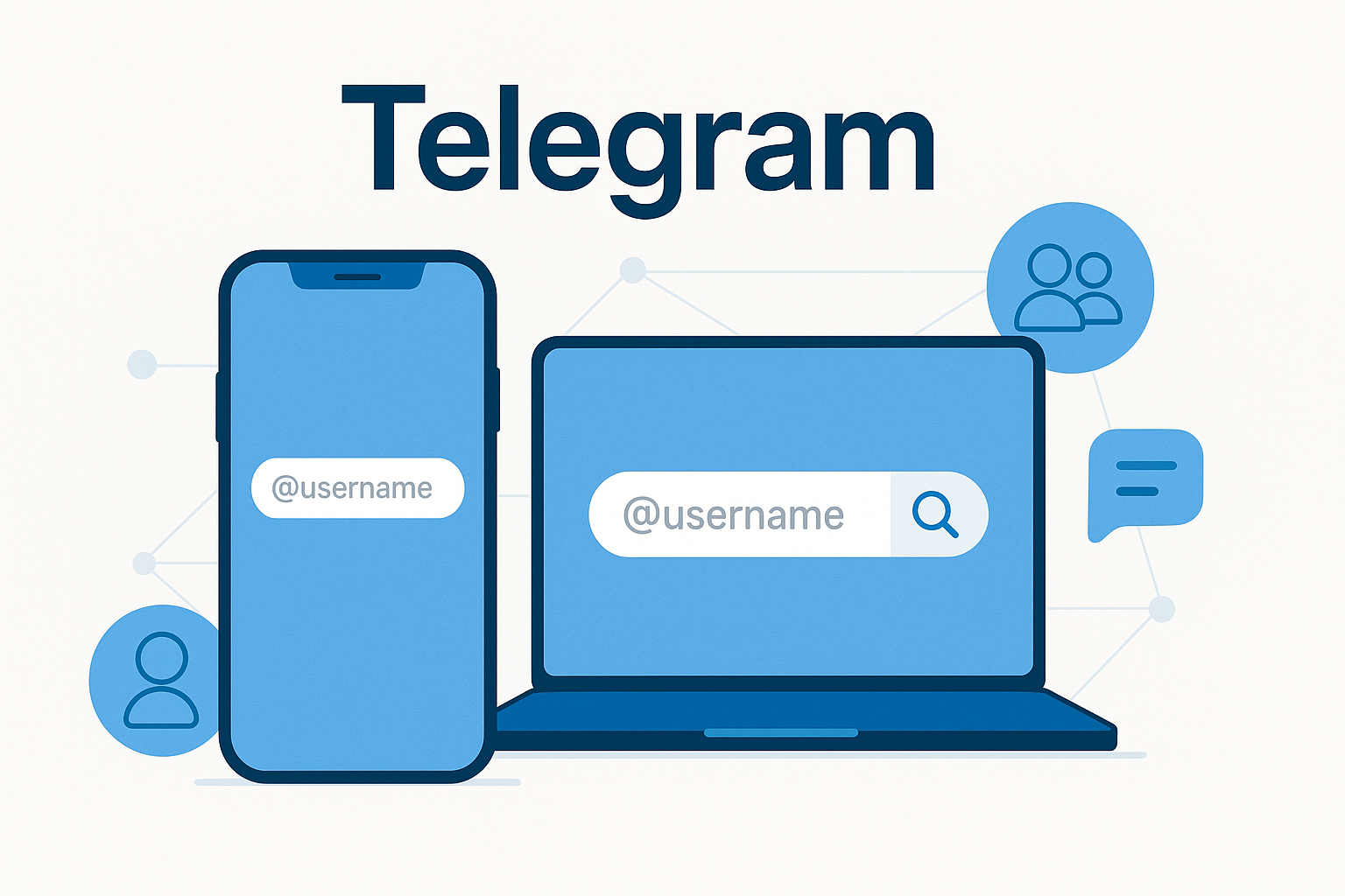 Telegram通过用户名定位群组