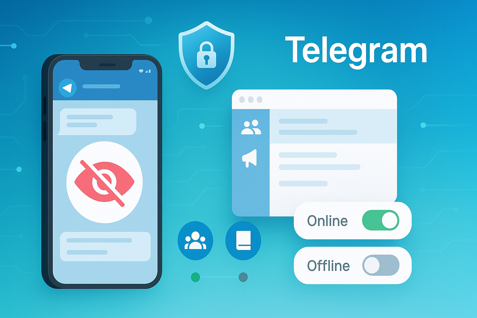 Telegram群组与频道在线控制