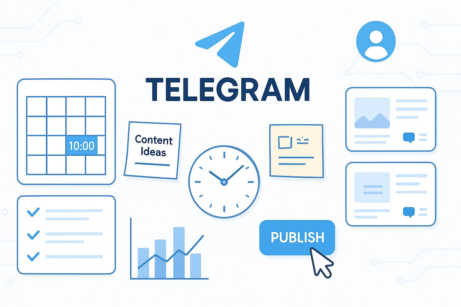 Telegram内容规划与发布节奏