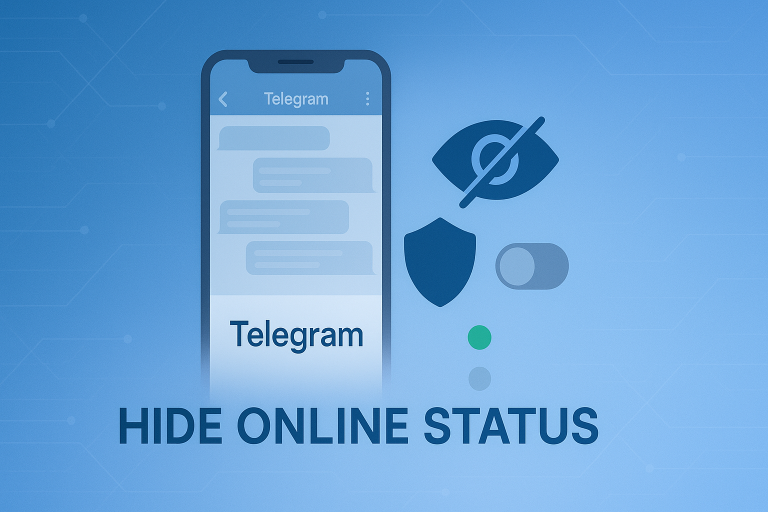 Telegram怎么隐藏在线状态？