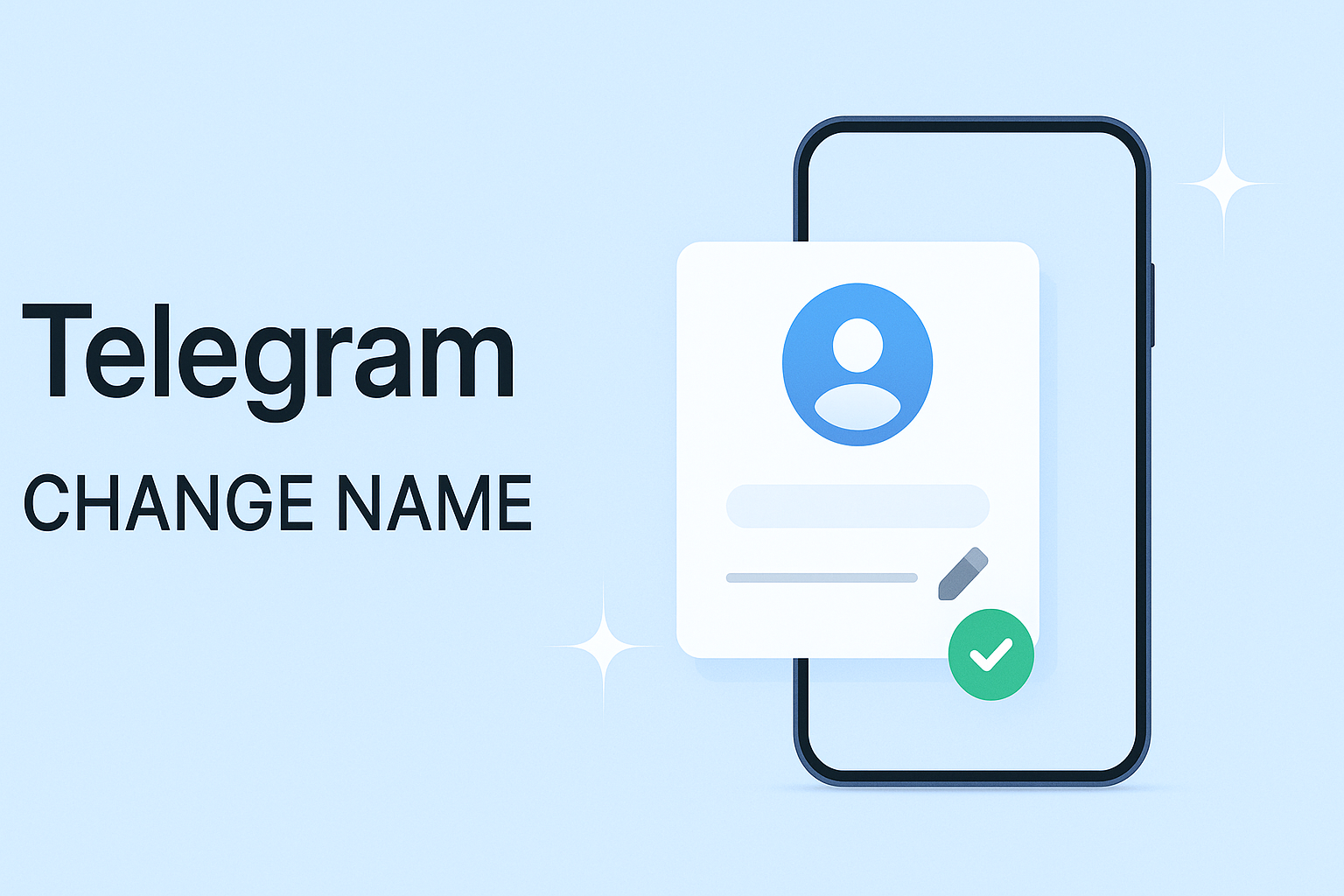 Telegram 群组昵称更改要点