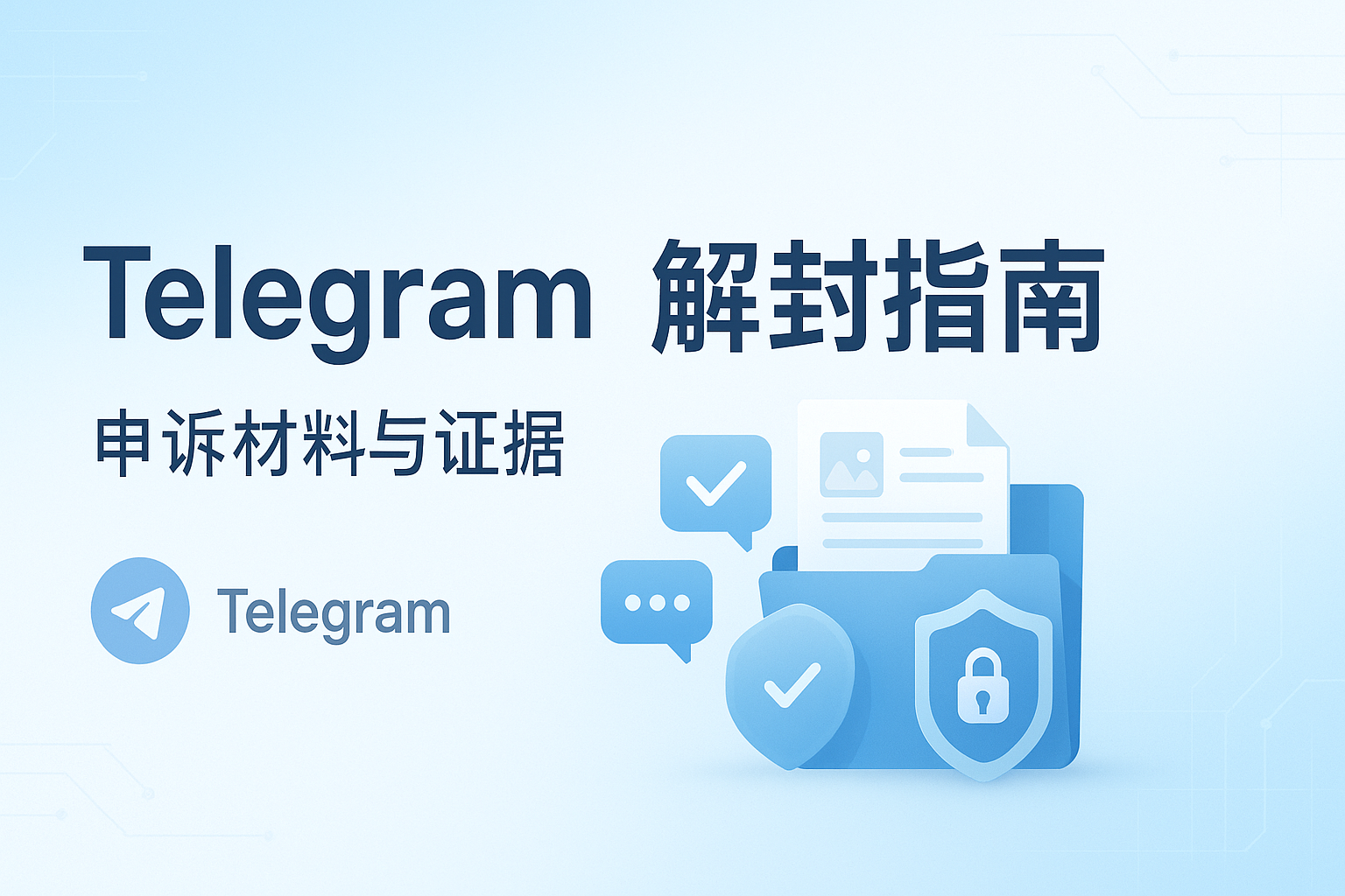 Telegram申诉材料与证据