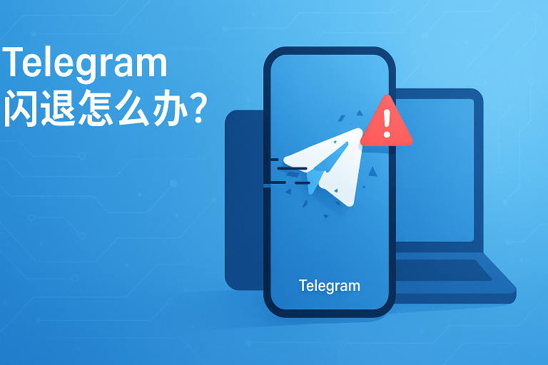Telegram闪退怎么办？