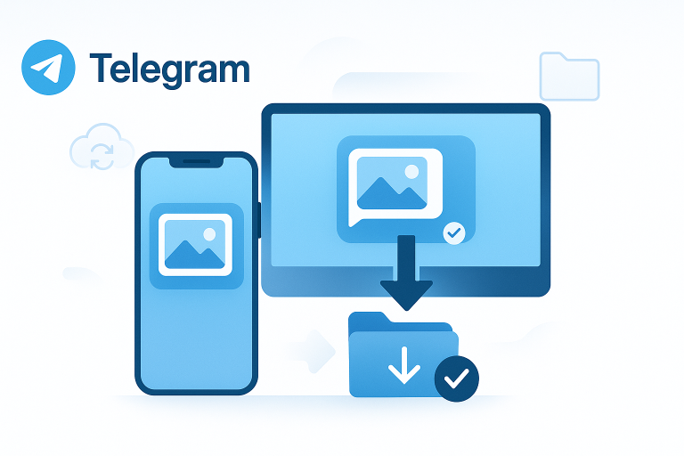 Telegram怎么保存图片？