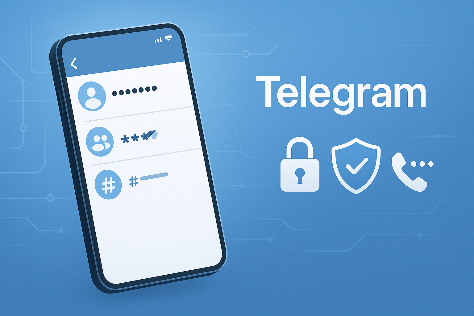 Telegram群组与频道号码隐藏策略