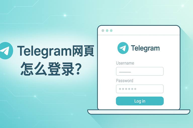 Telegram网页版怎么登录？