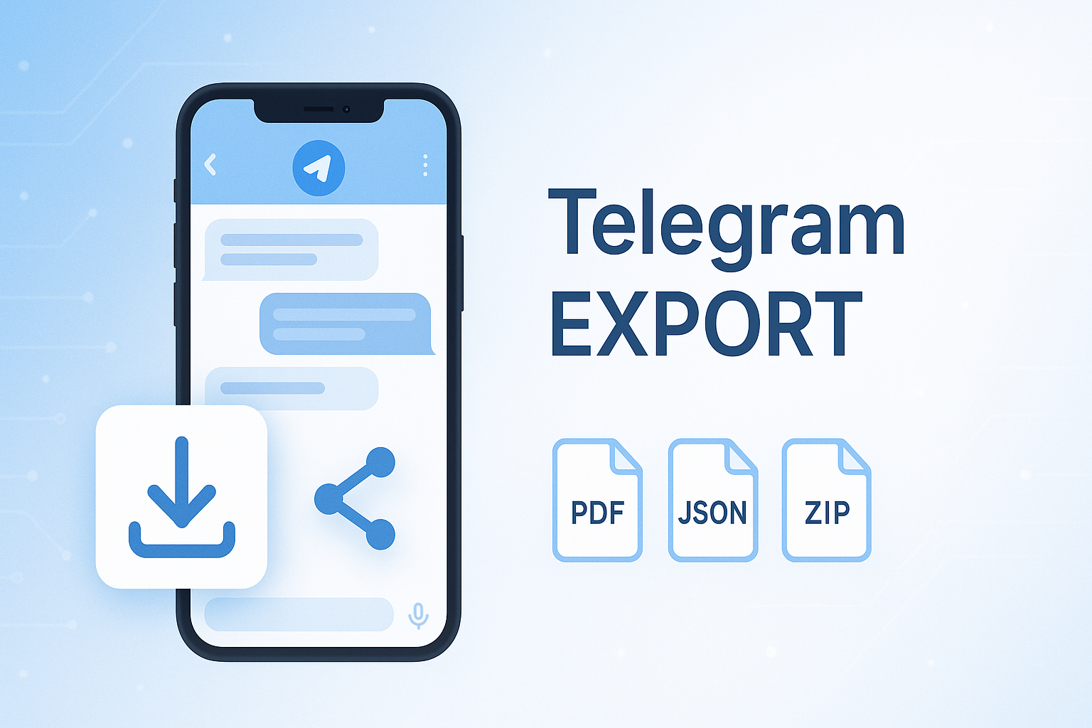 Telegram移动端导出选项