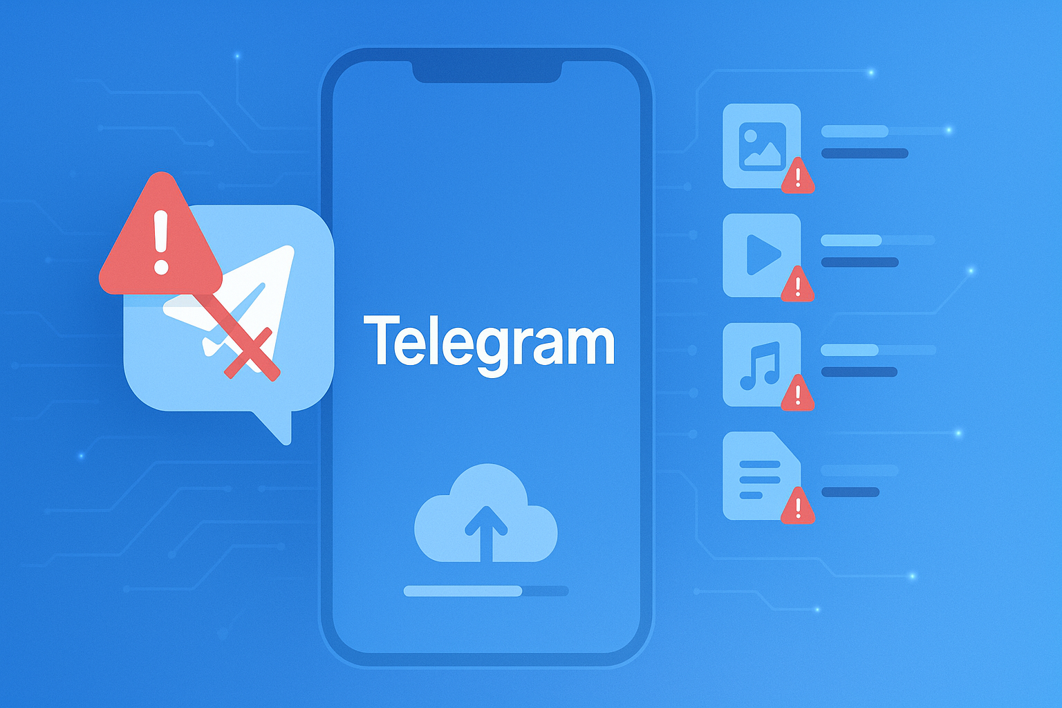 Telegram消息内容与媒体限制