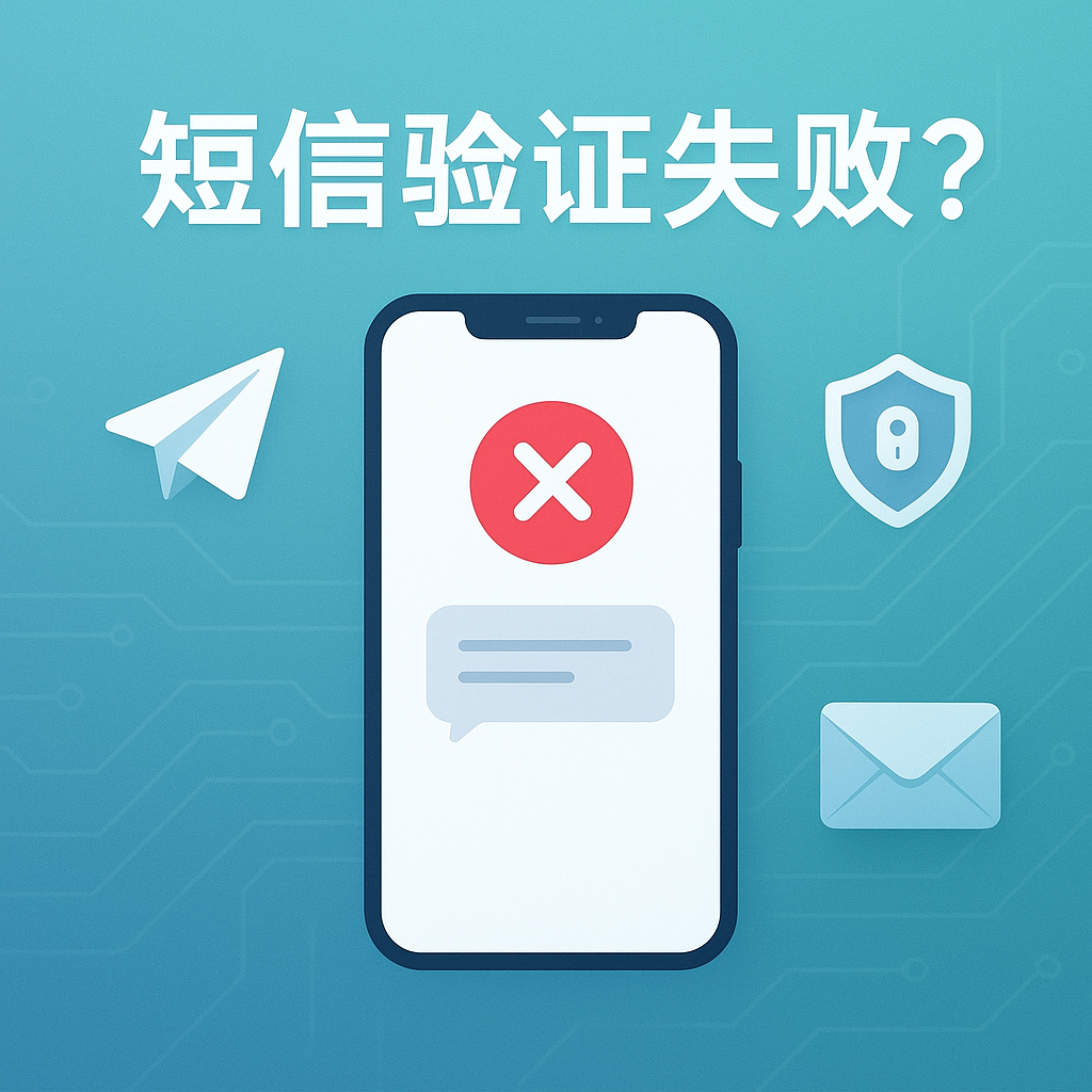 Telegram短信验证失败?