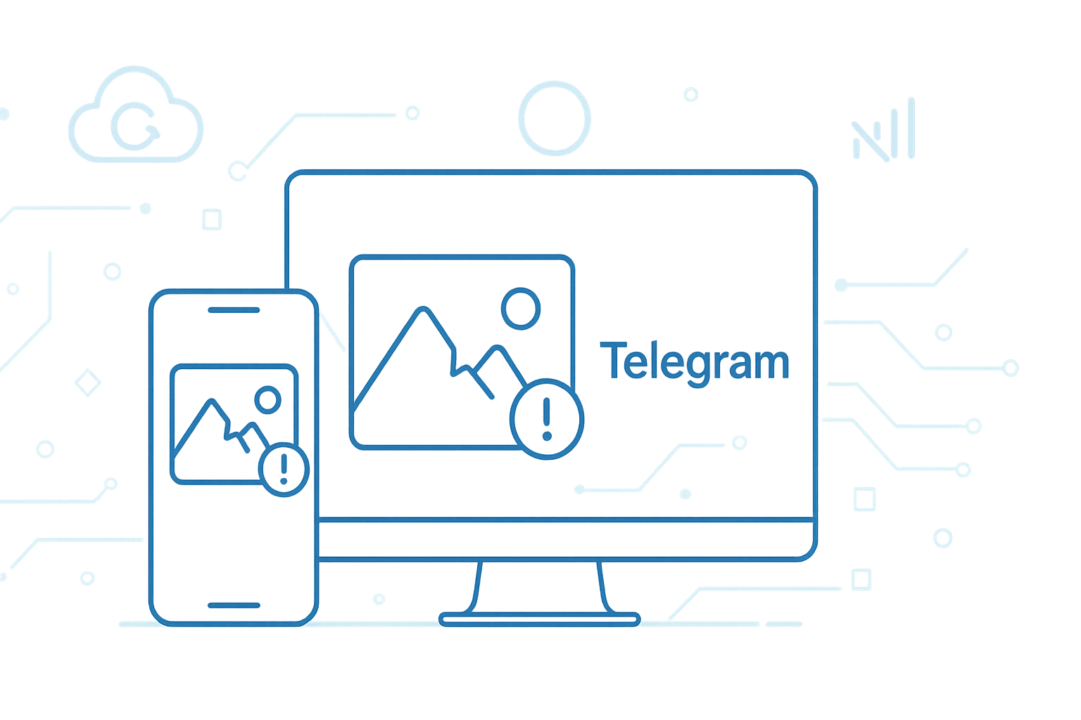 Telegram图片加载失败?