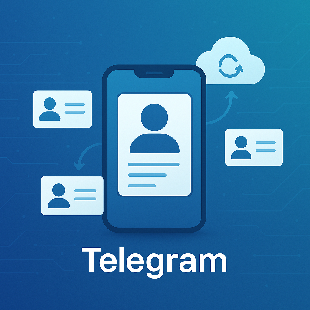 Telegram联系人同步设置
