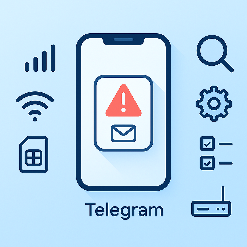 Telegram网络与设备接收问题排查