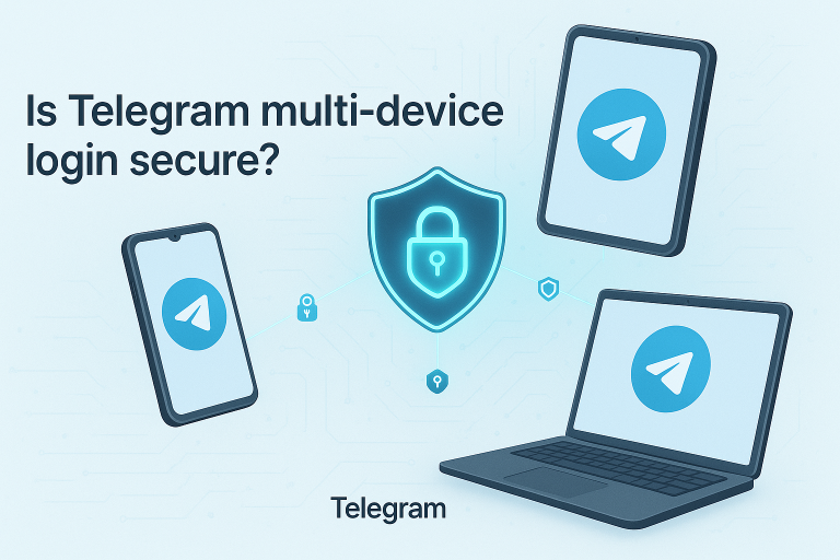 Telegram多设备登录安全吗？