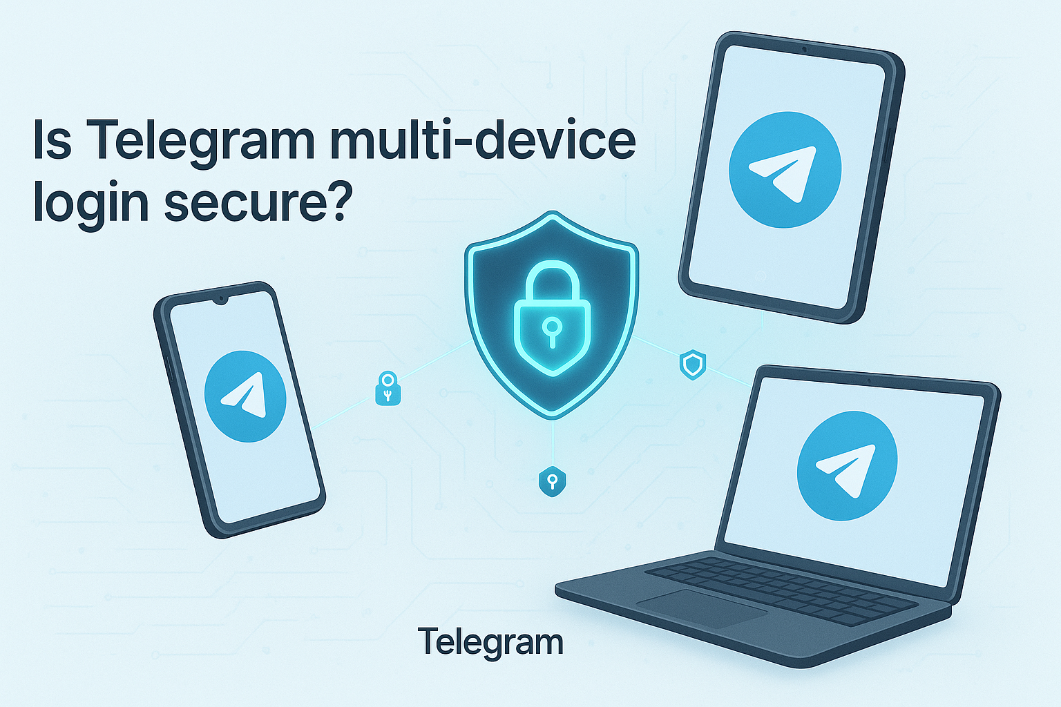Telegram多设备登录安全吗?