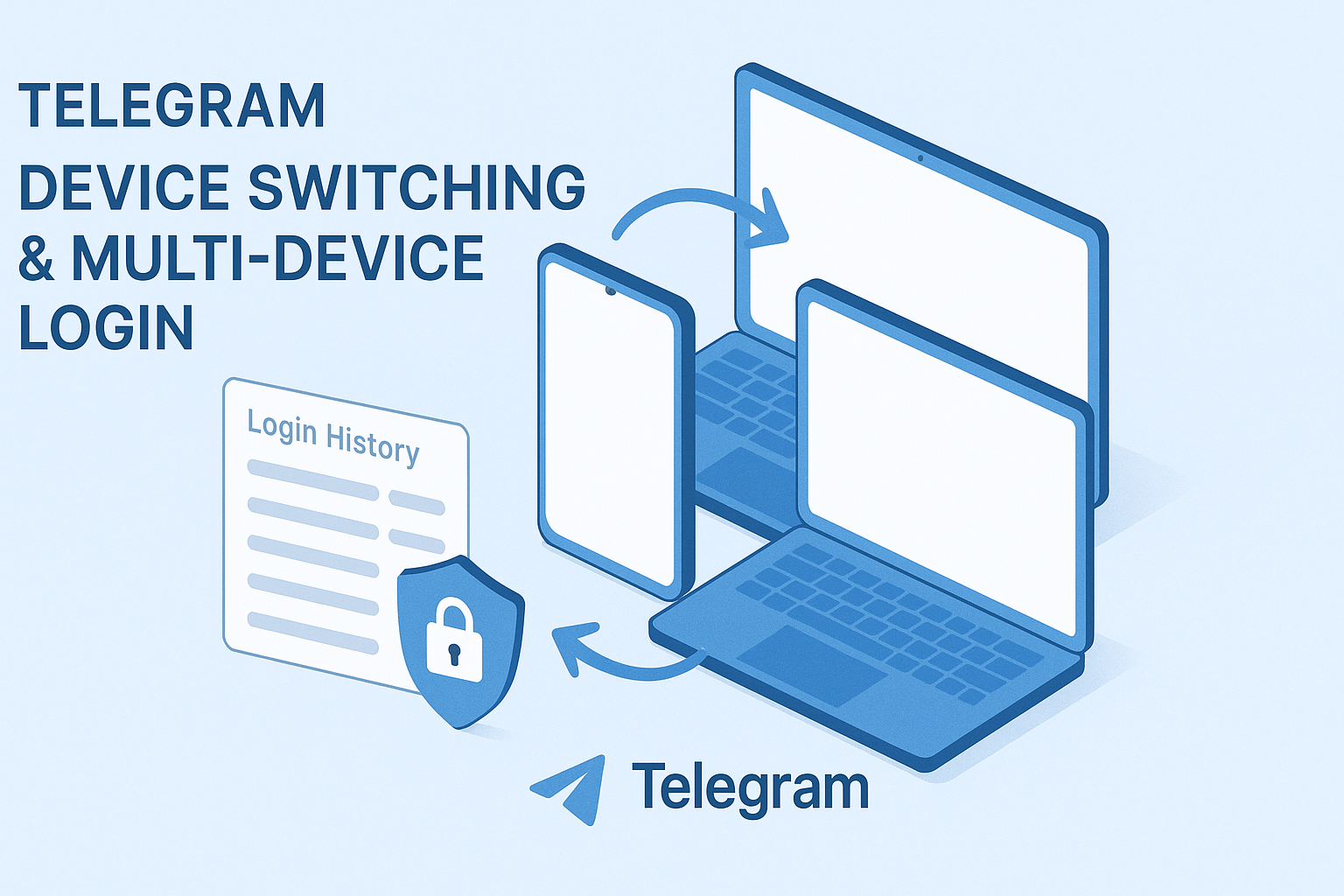Telegram多设备管理与登录记录