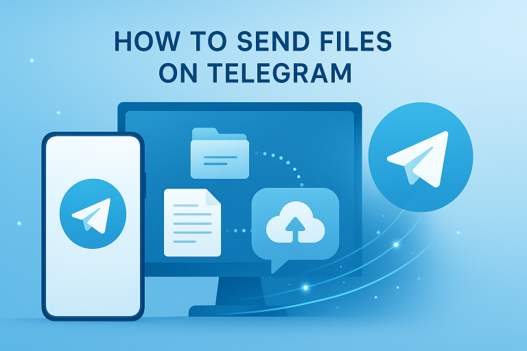 Telegram怎么发文件？