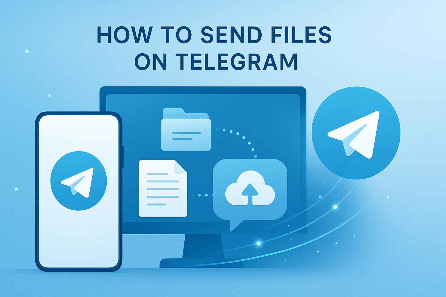 Telegram怎么发文件?