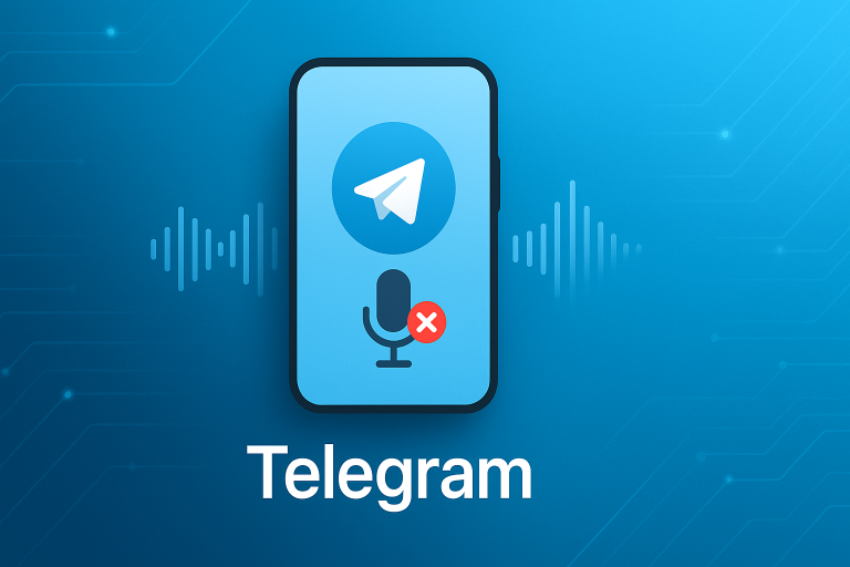 Telegram语音发不出去？
