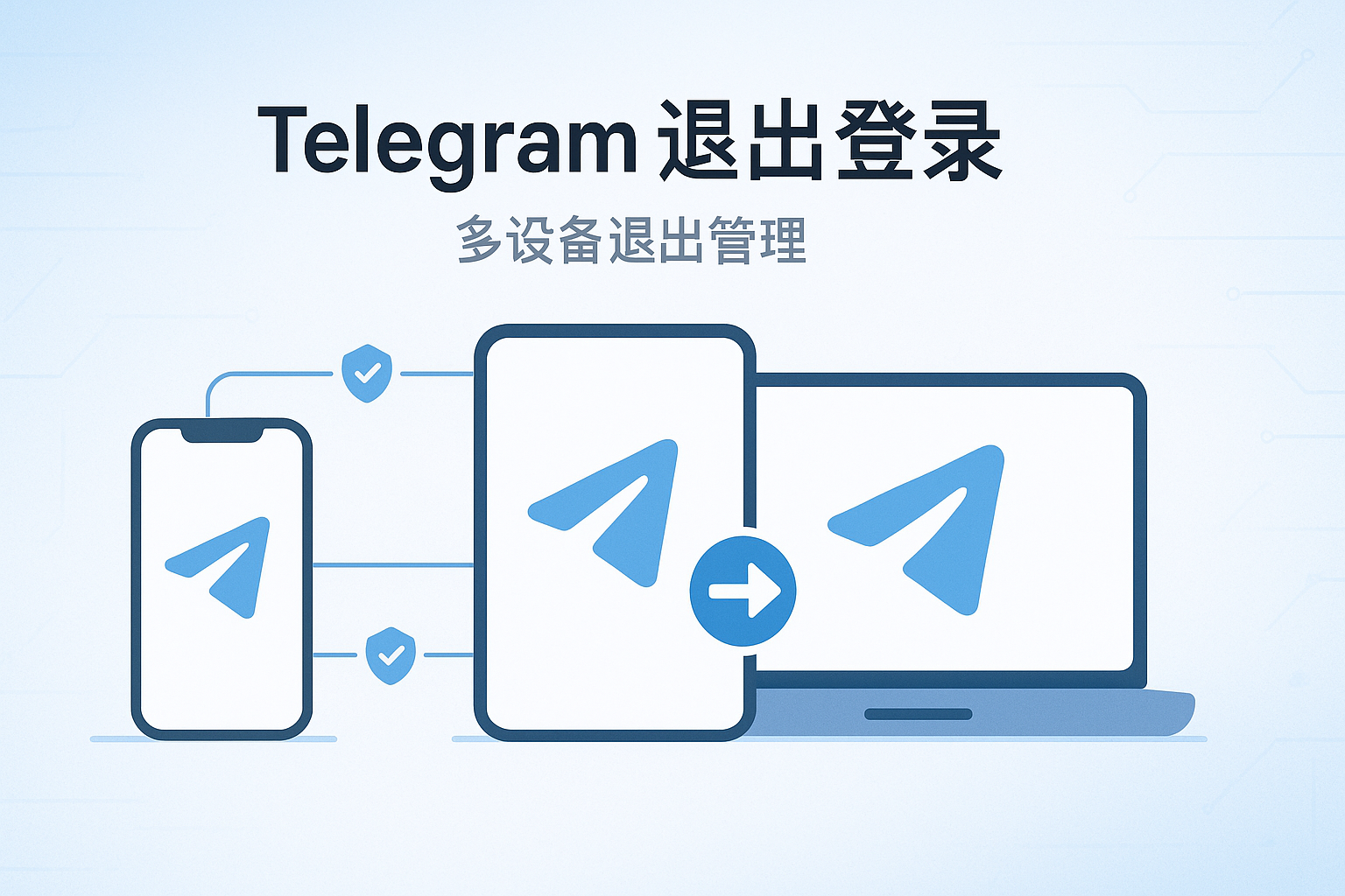 Telegram多设备退出管理
